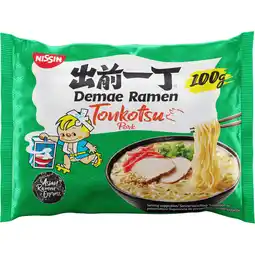 Jumbo Nissin Demae Ramen Tonkotsu 100g aanbieding