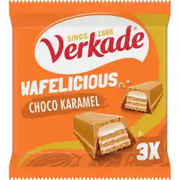 Jumbo Verkade Chocowafel Karamel 118,5 g aanbieding