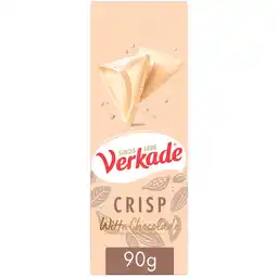 Jumbo Verkade Specials Reep Wit/Crisp 90 gram Fairtrade aanbieding
