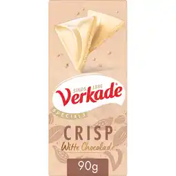 Jumbo Verkade Specials Reep Wit/Crisp 90 gram Fairtrade aanbieding