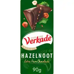 Jumbo Verkade Reep Extra Puur Hazelnoot 90 g aanbieding