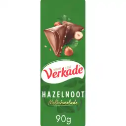 Jumbo Verkade Specials Reep Hazelnoot/Melk 90 gram Fairtrade aanbieding