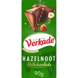 Jumbo Verkade Specials Reep Hazelnoot/Melk 90 gram Fairtrade aanbieding