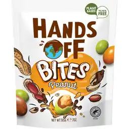 Jumbo Hands Off Bites Peanut 185 g aanbieding
