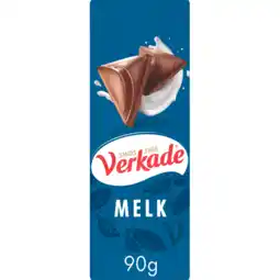 Jumbo Verkade Specials Melkchocolade reep 90 g aanbieding