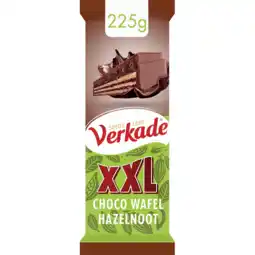 Jumbo Verkade Wafelreep Melk/Hazelnoot 212 g aanbieding