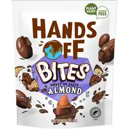 Jumbo Hands Off Bites Sweet and Salty Almond 130 g aanbieding