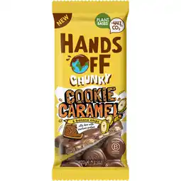 Jumbo Hands Off Chunky Cookie Caramel & Banana Chips 100 g aanbieding