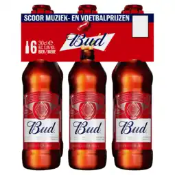 Jumbo Bud Bier Flessen 6 x 30 cl aanbieding