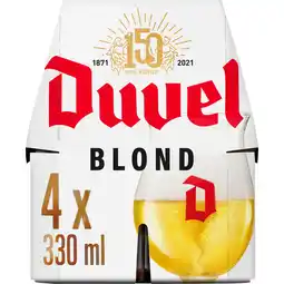 Jumbo Duvel - Blond - Fles - 4 x 330ML aanbieding