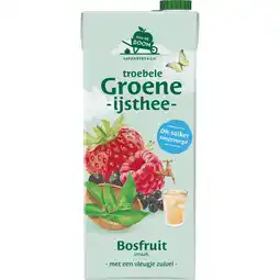 Jumbo Van de Boom troebele Groene IJsthee Bosfruit 1,5L aanbieding