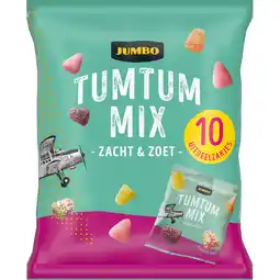 Jumbo Jumbo Tumtum Mix Uitdeelzak 10 x 30 g aanbieding