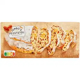 Jumbo Jumbo's Feeststol met Amandelspijs 750 g aanbieding