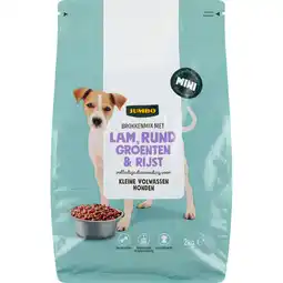 Jumbo Jumbo Brokkenmix met Lam, Rund, Groenten & Rijst 2 kg aanbieding