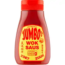 Jumbo Jumbo's Woksaus Zoet Zuur 160 ml aanbieding