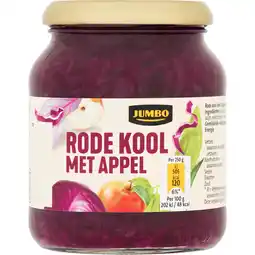Jumbo Jumbo Rode Kool met Appel 340 g aanbieding