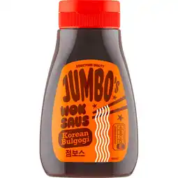 Jumbo Jumbo's Woksaus Korean Bulgogi 160 ml aanbieding