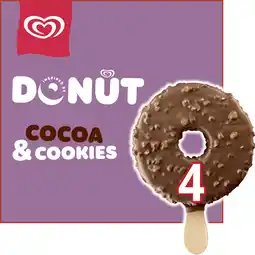 Albert Heijn Ola Donut cocoa & cookies aanbieding