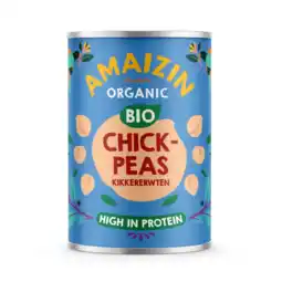 Albert Heijn Amaizin Biologische kikkererwten aanbieding