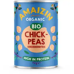 Albert Heijn Amaizin Biologische kikkererwten aanbieding