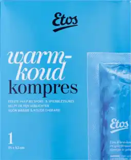 Albert Heijn Etos Warm-koud kompres aanbieding