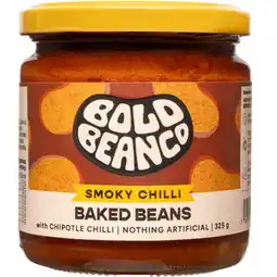 Albert Heijn Bold Bean Co Gebakken bonen in smokey chili saus aanbieding