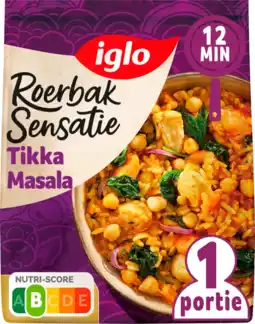 Albert Heijn Iglo Roerbak sensatie tikka masala aanbieding