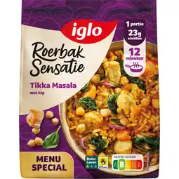 Albert Heijn Iglo Roerbak sensatie tikka masala aanbieding