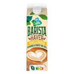 Albert Heijn AH Terra Barista haver vanillesmaak aanbieding