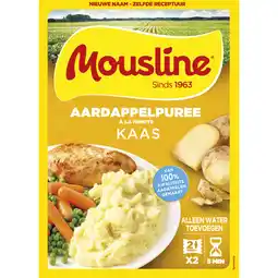 Albert Heijn Mousline Aardappelpuree kaas aanbieding