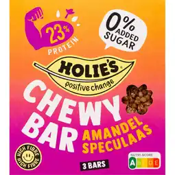 Albert Heijn Holie's Chewy bar amandel speculaas aanbieding