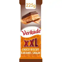 Albert Heijn Verkade XXL choco biscuit karamelsmaakvulling aanbieding