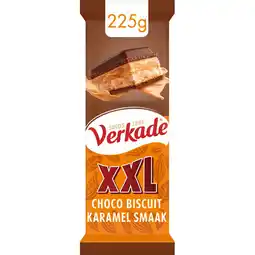 Albert Heijn Verkade XXL choco biscuit karamelsmaakvulling aanbieding
