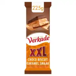 Albert Heijn Verkade XXL choco biscuit karamelsmaakvulling aanbieding