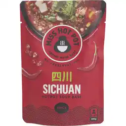 Albert Heijn Miss Hot Pot Sichuan hot pot soup base aanbieding