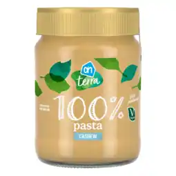 Albert Heijn AH Terra Plantaardig 100% pasta cashew aanbieding