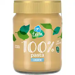 Albert Heijn AH Terra Plantaardig 100% pasta cashew aanbieding