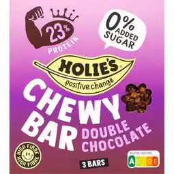 Albert Heijn Holie's Chewy bar double chocolate aanbieding