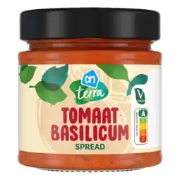 Albert Heijn AH Terra Tomaat basilicum spread aanbieding