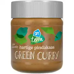 Albert Heijn AH Terra Hartige pindakaas green curry aanbieding