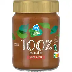 Albert Heijn AH Terra 100% pasta pinda-pecan aanbieding