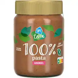 Albert Heijn AH Terra Plantaardig 100% pasta amandel aanbieding