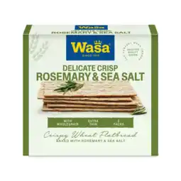 Albert Heijn Wasa Delicate crisp rosemary & salt aanbieding