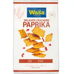 Albert Heijn Wasa Delicate crackers paprika aanbieding