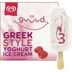 Albert Heijn Ola Greek style yoghurt ice cream raspberry aanbieding