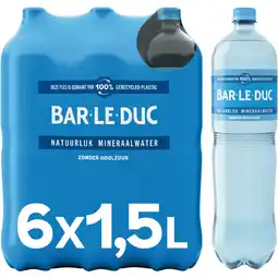Albert Heijn Bar-le-Duc Mineraalwater koolzuurvrij 6-pack aanbieding