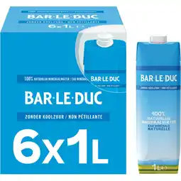 Albert Heijn Bar-le-Duc Koolzuurvrij mineraalwater aanbieding