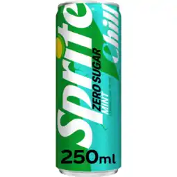 Albert Heijn Sprite Zero sugar chill mint aanbieding