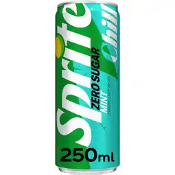 Albert Heijn Sprite Zero sugar chill mint aanbieding