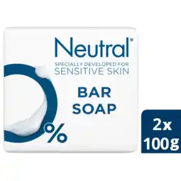 Albert Heijn Neutral Sensitive skin bar soap aanbieding